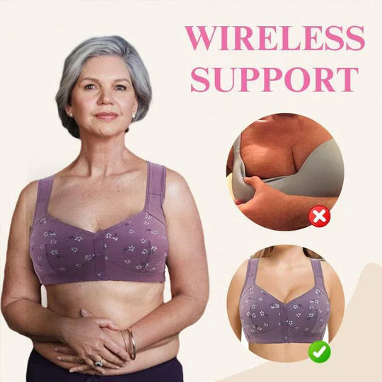 New Anti Sagging Front Open High Quality Cooling Cotton Bra For Summer In Pack Of 03 BUY 2 GET 1 FREE OFFER