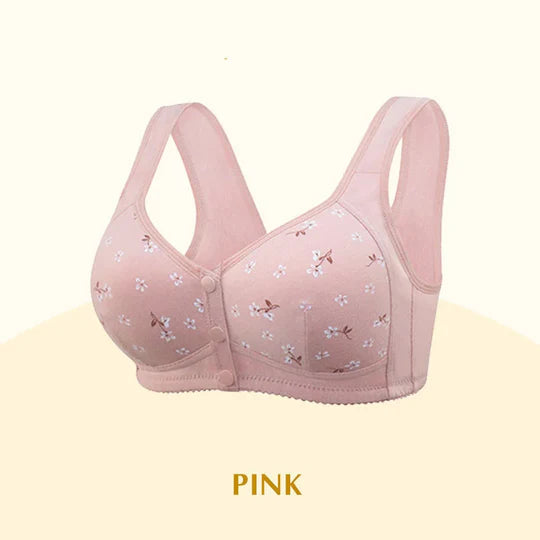 New Anti Sagging Front Open High Quality Cooling Cotton Bra For Summer In Pack Of  03 BUY 2 GET 1 FREE OFFER