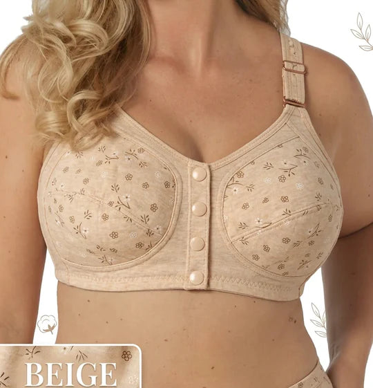 New Anti Sagging Front Open High Quality Cooling Cotton Bra For Summer In Pack Of  03 BUY 2 GET 1 FREE OFFER