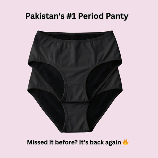 4 Layered Leak Proof Period Panty for Heavy Flow HighWaisted – Heavy Absorption